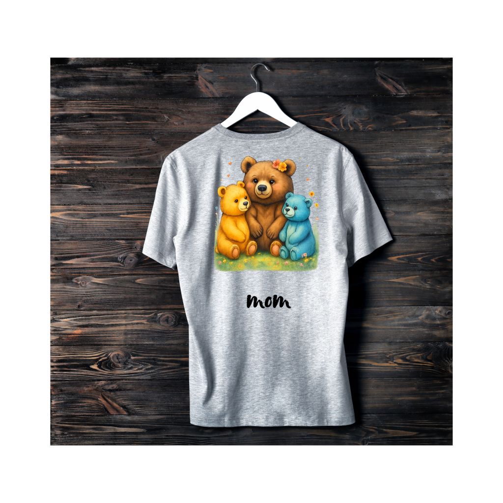 “Camiseta con diseño de tres ositos”  
“Diseño de camiseta de DiseConSentido”
“Camiseta con ilustración de ositos para Etsy”