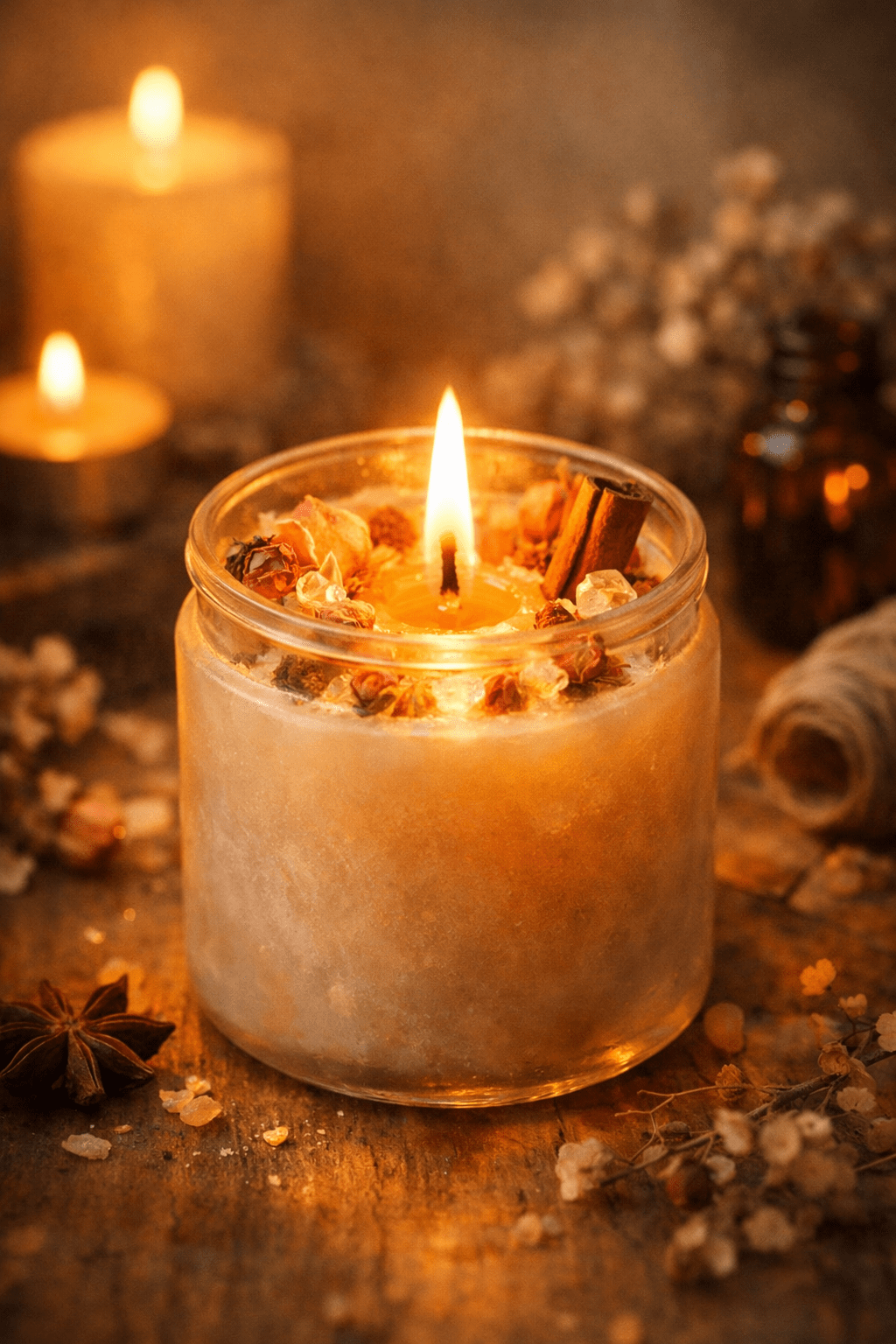 La calma que se enciende: el arte de crear velas con tus propias manos